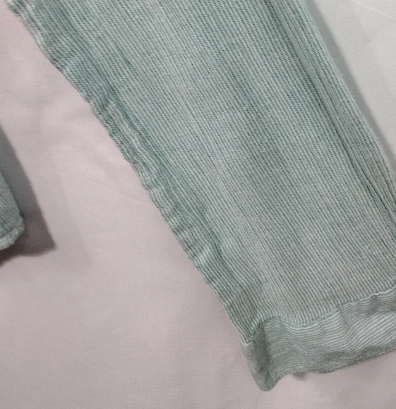 Isabella Sinclair Popover Shirt Womens M Green  Boho Retro 90s Y2K Casual Comfy - Picture 4 of 11